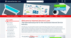 Desktop Screenshot of internetservices1.com